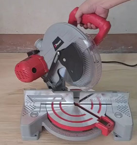 UNICORN High precision sliding composite cutting machine wood aluminum profile cutting machine45 ° Miter Saw Aluminum Cutter 1800Wwith scale and dust bag