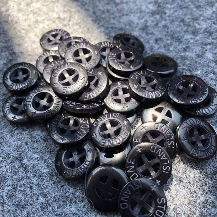 stone island button