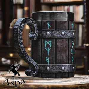 Retro Viking Large Capacity Beer Mug