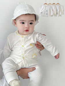 Nhẹ Modal Em Bé Trang Phục Dài Tay Áo Khoác Cardigan Dành Cho Bé Trai Và Bé Gái Xuân Hè Mùa Thu Tròn Cả Năm Thoải Mái Thoáng Khí