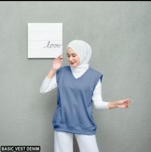 SWEATER ROMPI VEST DEWASA BASIC VEST ROMPI LAKI DAN PEREMPUAN