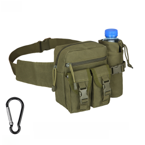 Lure Waist Bag Mens Multi-Functional Sports Waterproof Small Waist Bag Water Kettle Shoulder Bag Outdoor Cycling Fishing Travel Kit