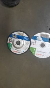 BOSCH 4" METAL CUTTING GRINDING DISC DICS FOR METAL SUITABLE FOR MOST OF THE BRAND AND MODEL GRINDER ETC G10SS2 GWS060 G18DSL POWERMAC STGT5100 DEWALT DW810 WU800 GA4020 PRODIY MRDIY MYTOOLS 66 HAPPY TOOLS DAEWOO TOTAL KEN STANLEY ESICUT SAVA SG6100