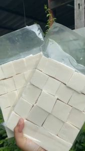 เบสนมแพะสด1กิโลกรัม เบสสบู่นมแพะแท้พร้อมทำสบู่ก้อน สูตรผิวแห้งกร้านผิววนุ่มขึ้น