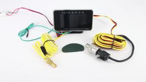 RYSJM | Digital Tachometer 5 In 1 LCD Gauge Oil Pressure Gauge Volt Voltmeter Water Temperature +Sensor Hours For 12V 24V Car Truck ﻿