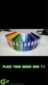 [GY Office] EMI-FILE PVC Lever Arch File - 75MM (F4) ( buy 3 & above get free gift)