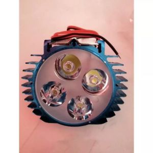 lampu tembak sorot 4 LED model tipis gepeng 3 mode kedip/flash/redup nyala diam terang