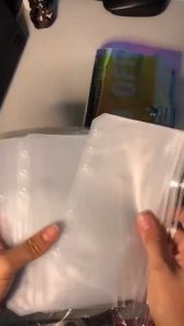 Transparent A5 A6 B5 Ring Binder Pockets Zip Envelope PVC Pouch Document Filing Bags Organizer wholesale notebook school supplies