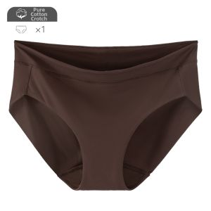 Seamless Low Waist Cotton Gusset Sport Womens Briefs