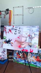 Tranh spa đông y khung tranh đông y Tranh Spa dưỡng sinh massage da chăm sóc da mặt tráng gương treo tường SPQC154