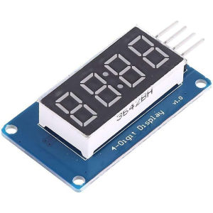 2pcs TM1637 0.36 " LED Display Module For Arduino 7 Segment 4 Bits Clock RED Anode Digital Tube Four Serial Driver Board Pack