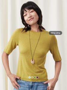 Lagur | Áo Thun Nữ Mỏng Giản Dị Mùa Hè