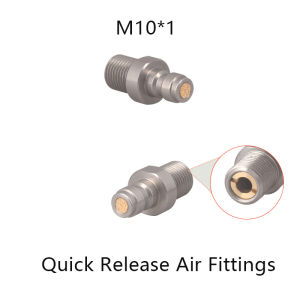 Đầu nối nhanh HPA M10 8mm phụ kiện bình khí PCP dùng cho lặn bể cá và ống dẫn