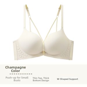 Underwire Push-up Bra Lift Support Seamless