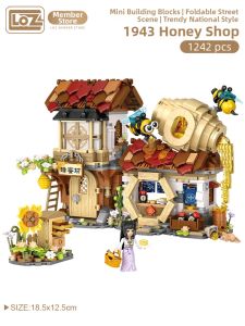 Loz | Chinese Style Foldable Street Scene Building Blocks