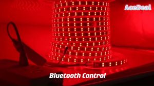 [Support Lalamove Bulk Order] LED Strip Light RGB Light Strip Outdoor Waterproof Super Bright Double Row Remote Control Bluetooth Phone APP Control Dimmable Changing Color Flexible Lights Home Ceiling Decoration