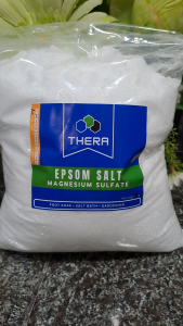 THERA 3kgs Epsom Salt Magnesium Sulfate  Cosmetic Grade for Foot Sook Salt Bath Anxiety Relief