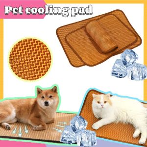 Pet Cat Dog Cooling Pad Summer Pad Mat For Dogs Cat Washable Pet Mat Pet Ice Bed Pet Supplies