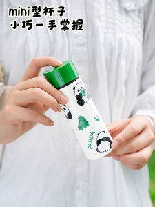 แก้วน้ำอุ่นแบบพกพา Diller Bell Mini แก้วน้ำสแตนเลส 316 ลายแพนด้า แก้วน้ำแบบพกพาสำหรับผู้หญิง แก้วน้ำอุ่นแบบพกพา