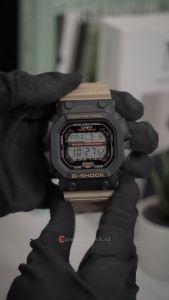 Jam Tangan Pria Casio G-Shock GX-56TU-1A5 Black Dial Brown Resin Band