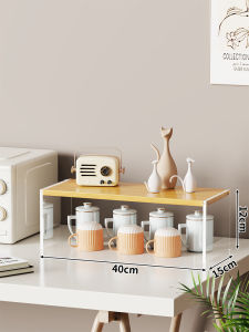 Multilevel Storage Organizer for Cups and Tea Sets