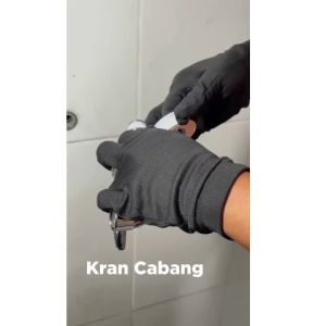 ONDA Kran Cabang 2 K 21 SKI 1/2 In Kran Shower 2 Cabang Kran Cabang 2 Toilet Brass Kuningan Keran Anti Bocor Anti Karat Kran Kloset Cabang 2 Keran Air Kamar Mandi