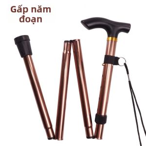 MINGRENBANG | Telescopic Non-slip Lightweight Aluminum Handle Walking Stick