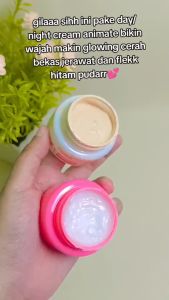 Animate 5x Active Whitening Day Cream & Night Cream Moisturizing