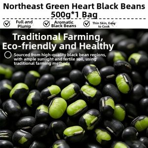 YIFANGYOUTA | Organic Non-GMO Green Core Black Beans For Soy Milk