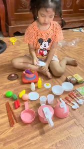 Đồ Chơi Cho Bé Gái Bonkid Đồ Chơi Nấu Ăn 36 Chi Tiết Đồ Chơi Nấu Ăn Mini - Bộ Đồ Chơi Làm Bếp Cho Bé - Đồ Chơi Trẻ Em Thông Minh