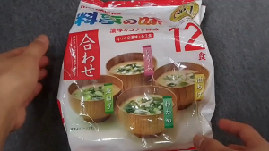 [MARUKOME] Japanese Miso Soup Assorted Pack 4 flavors "LOW SODIUM" 12 Servings "SUITABLE FOR HIGH BLOOD"