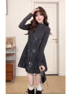 DUOMIAOTU | Miustyle Elegant Winter Set Skirt