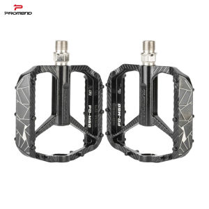 Promend | PROMEND MTB Bicycle Ultralight 3 Bearings Wide Flatform Pedal Mountain Bike Aluminum Alloy Anti-slip Pedals MTB Bike Parts M60