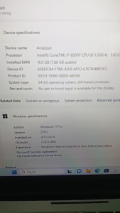 3-Year Warranty | i7/i9 Laptop | Intel Core i7-8500Y/Intel Core i9-8950HK | 16GB RAM | 1TB/2TB SSD | Windows 11 | Fingerprint | 15.6"  Portable Office Studio