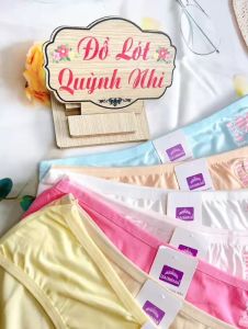 Combo 10 Quần Lót Nữ Thun Cotton Trái Tim Dễ Thương Co Giản Thoáng Mát Thấm Hút Mồ Hôi Size 40 - 55 Kg [3235]  - Đồ Lót Quỳnh Nhi