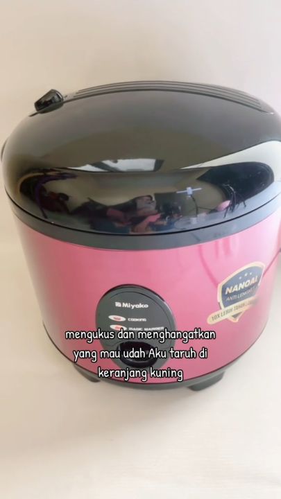 Miyako Magic Com Model MCM & PSG (0.6L, 1.2L, 1.8L) Rice Cooker Miyako Warmer Penanak Nasi Murah Anti Lengket 3 IN 1 Multifungsi – Rice Cooker dengan Kapasitas Besar, Desain Modern, dan Teknologi Terkini untuk Memasak, Menghangatkan, dan Mengukus Makanan