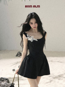 SHAOYEYAN | Floral Lace French Style Summer Puff Skirt