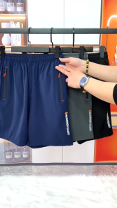 Seluar Pendek Cepat Kering Seluar Pendek Lelaki Ringan Seluar Pendek Sukan Bernafas Seluar Pendek Tali Serut Sutera Ais