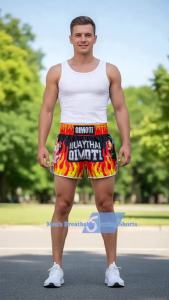other | ONE Fitness Quick Dry Elastic Sports Shorts for Men Casual Martial Arts Boxing Wrestling Training Pants