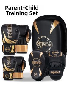 GINGPAI | Boxing Sparring Gloves and Pads Set