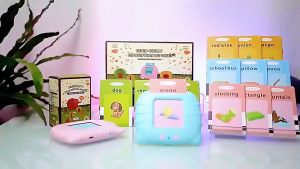 Kartu Pembelajaran Berbicara Portabel & Mesin Kartu Pembelajaran Awal