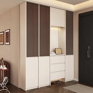 PAMEDI | Retro Style Storage Shoe Cabinet Screen Partition