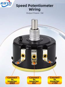 Risym | Adjustable Single Turn Wirewound Potentiometer