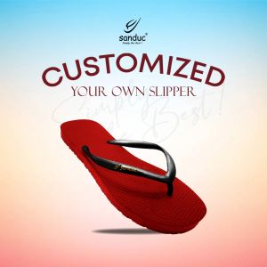 Sanduc Getah SR Perempuan Mix & Match Selipar Red Warna Merah 2 - 6 Warna