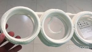 627 - Tempat Gantungan Jilbab Kerudung Hijab Susun Bulat 18 Lubang - Hanging Scarf Organizer