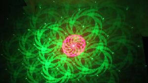 MINI 32 Patterns RG Laser Projector Party Light DJ Dance Disco Bar Family Christmas Effect Stage Lamp Show Y11