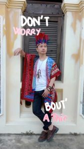 ชุดเสื้อคลุมผู้ชาย 2 ชิ้น คาดผม+เสื้อ รวม ราคาที่สุด 60 นิ้ว เสื้อ เสื้อคลุม ขนาดอก เสื้อคลุมโอเวอร์ไซด์