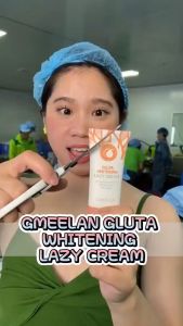 Gluta Whitening Lazy Cream 5X GLUTATHIONE SKIN WHITENING CREAM KOREA Losion untuk Krim Wajah mencerahkan warna kulit Dandan cepat 30g