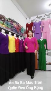 Áo Lẻ_Bà Ba Màu_AM 1 (Không Quần)
