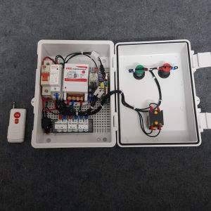Tủ điện - tủ điều khiển máy bơm 1 pha và 3 pha 3 chức năng: bật tay - điều khiển từ xa - đk phao điện 12v chông giật